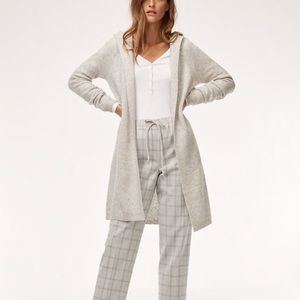 Aritzia Community Ammonius Yak Wool Hooded Cardigan size S style 56794